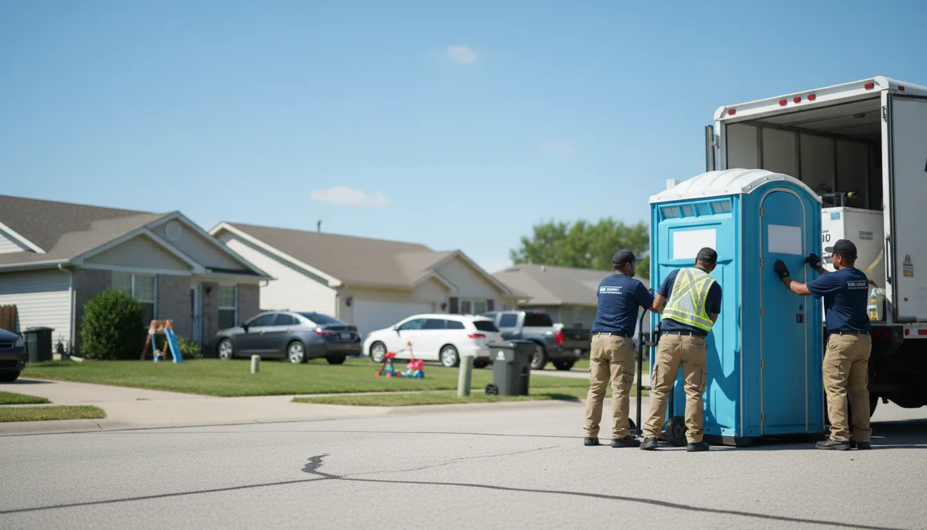 Standard Porta Potty Rentals in Columbia, IL near me